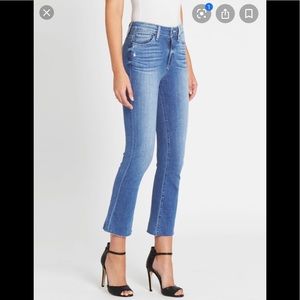 NWT! Paige High rise Colette Crop Flare Jeans